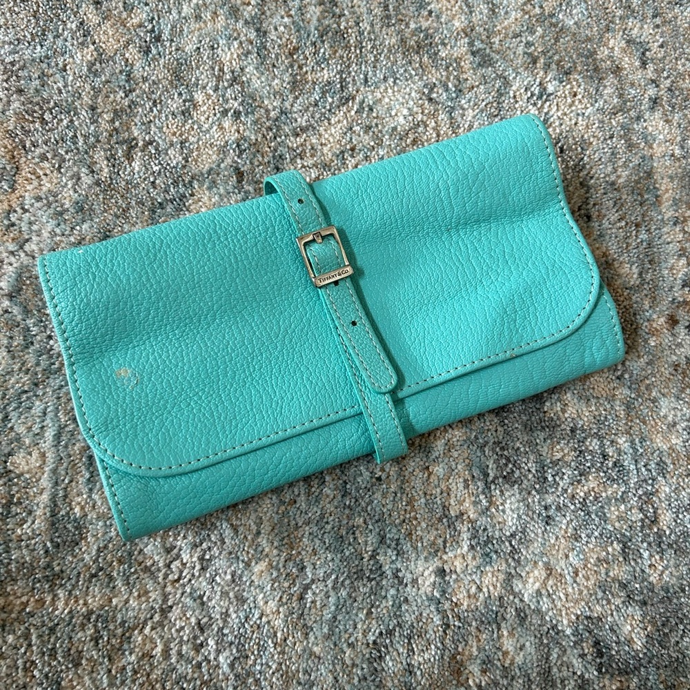 Tiffany & Co wrap jewelry pouch
